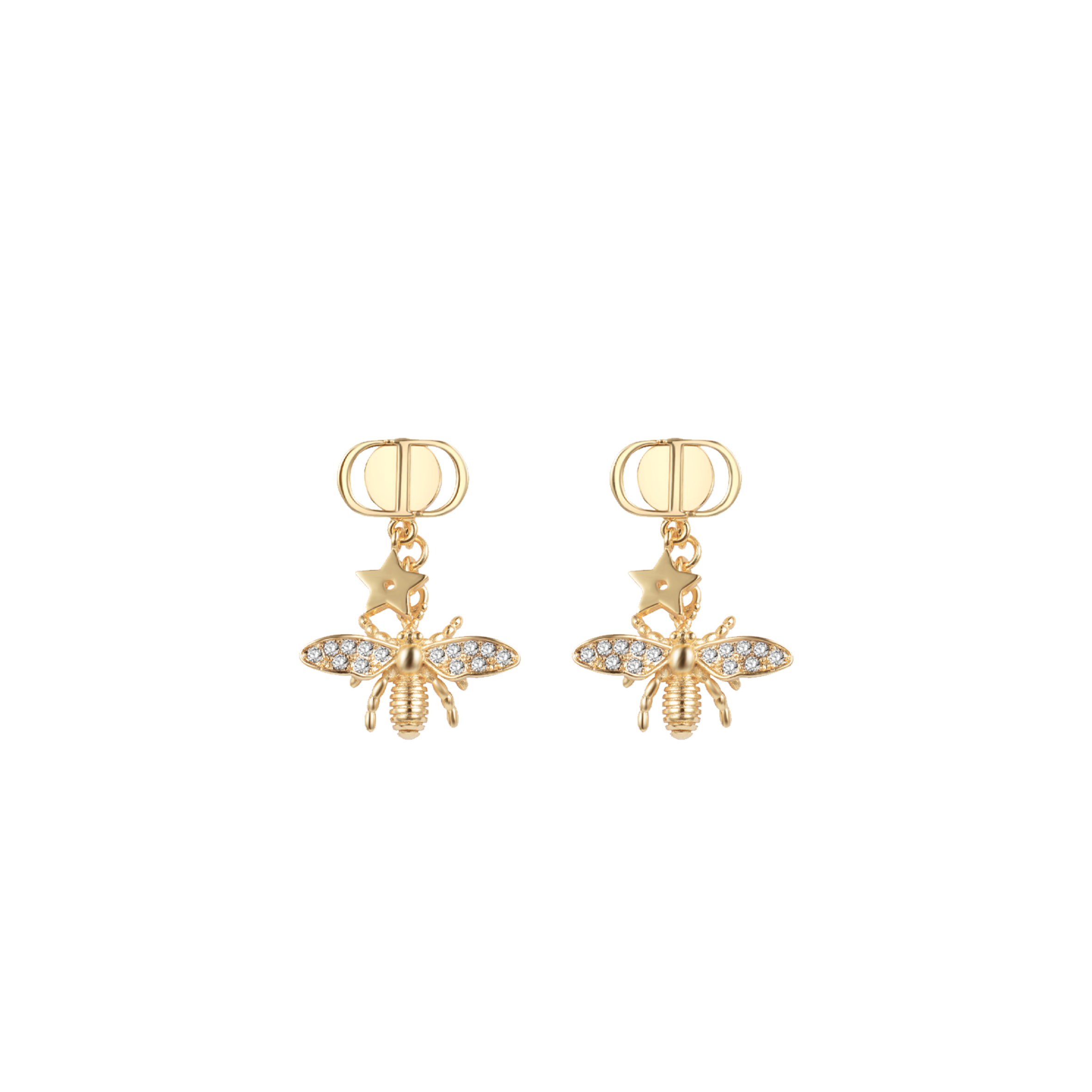 DIOR CD EARRINGS E1414PTCCY_D301